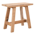 Barcelona Bankje - Teak, naturel 50x25x45 cm