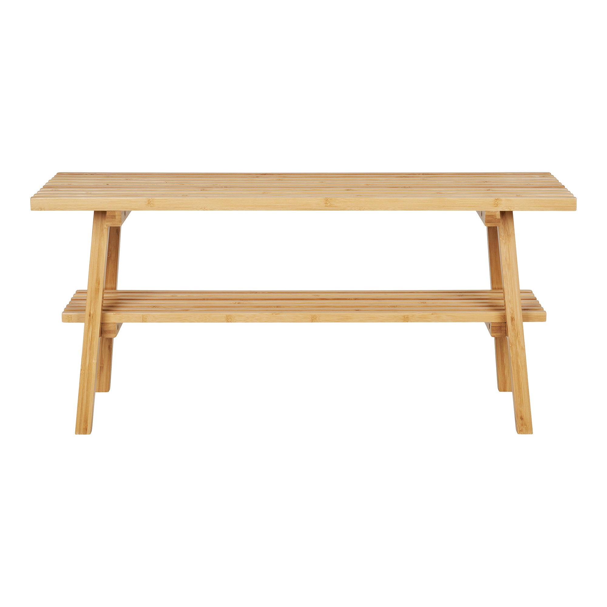 Ember Bankje - Bamboe, naturel 70x28x45 cm
