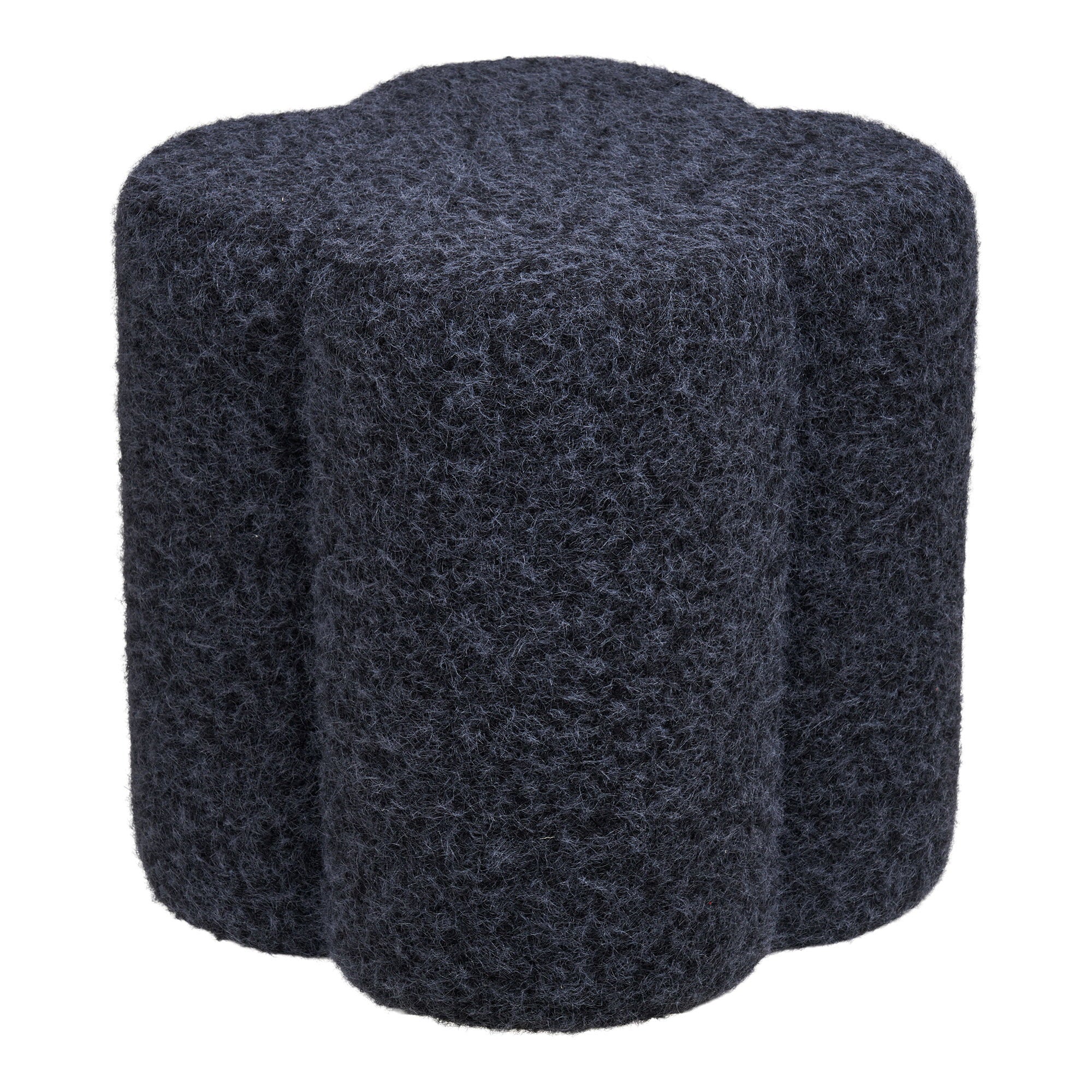 Durban Poef - Poef, blauw, ø42x38 cm, HN1095