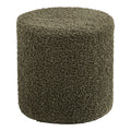 Ejby Poef - Teddy, groen Ø34x36 cm, HN1301