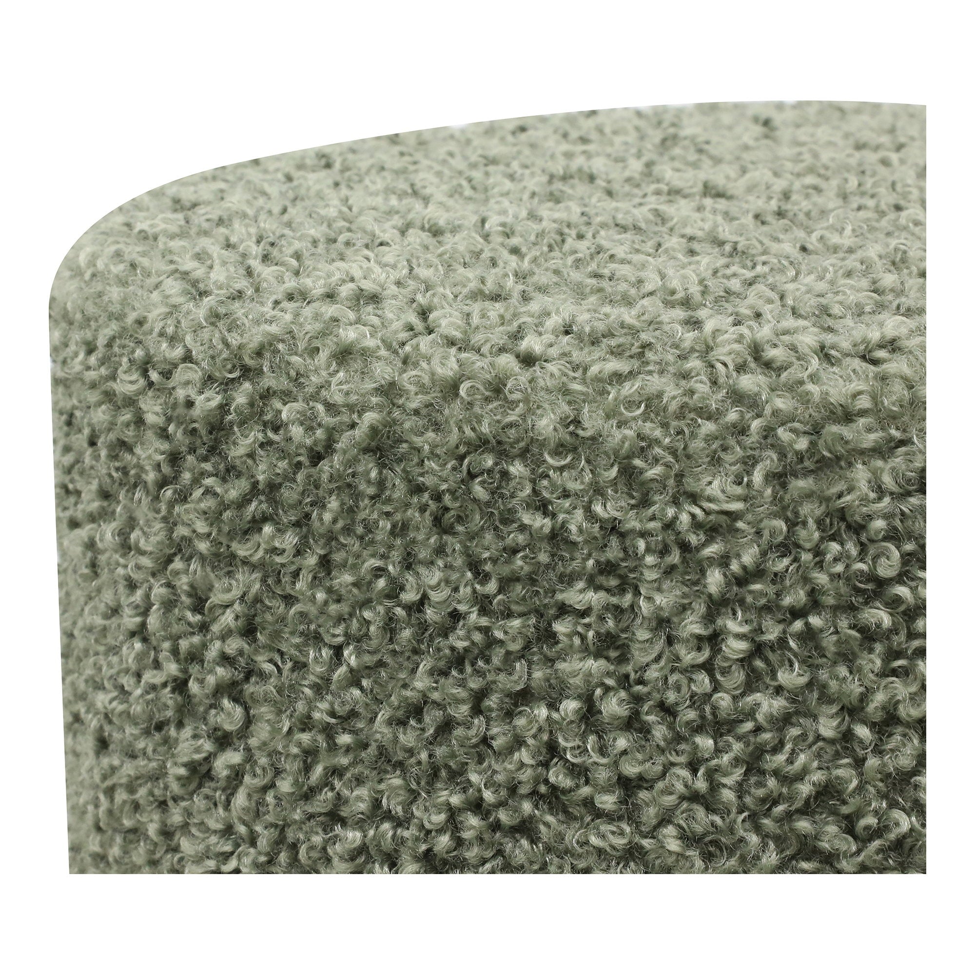 Ejby Poef - Teddy, groen Ø34x36 cm, HN1301