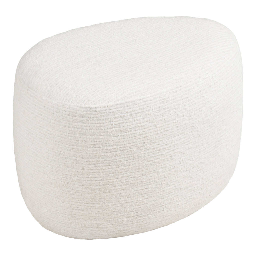 Hilo Poef - Gebroken wit 55x40x39 cm, HN1081