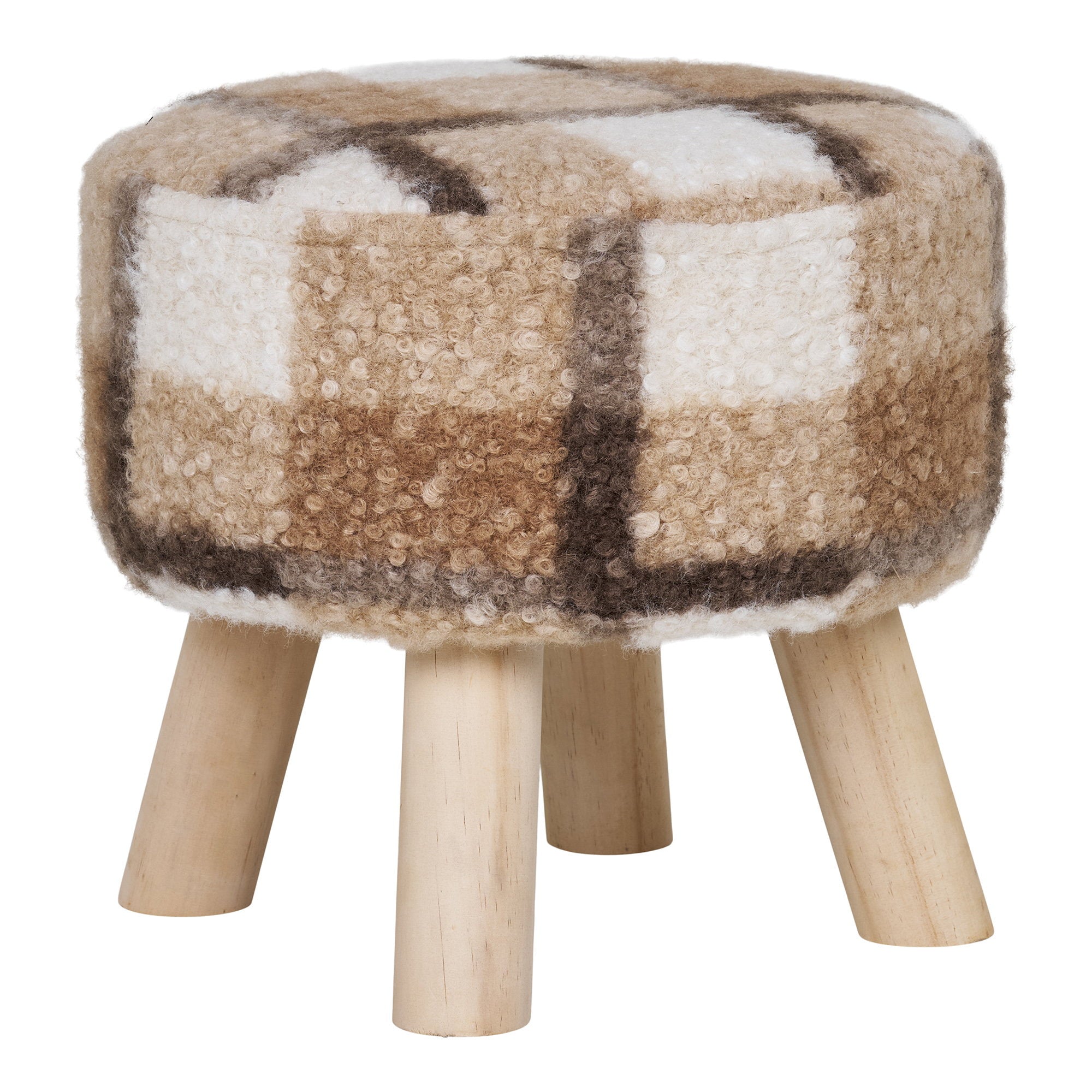 Aberdeen Kruk - Bruin gemêleerd Ø31x29 cm, HN1261