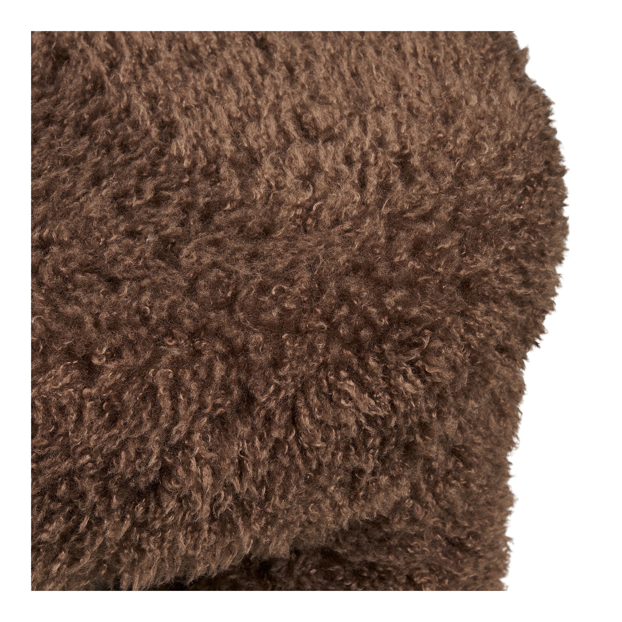 Gisborne Poef - Poef, bruin, ø42x38 cm, HN1355