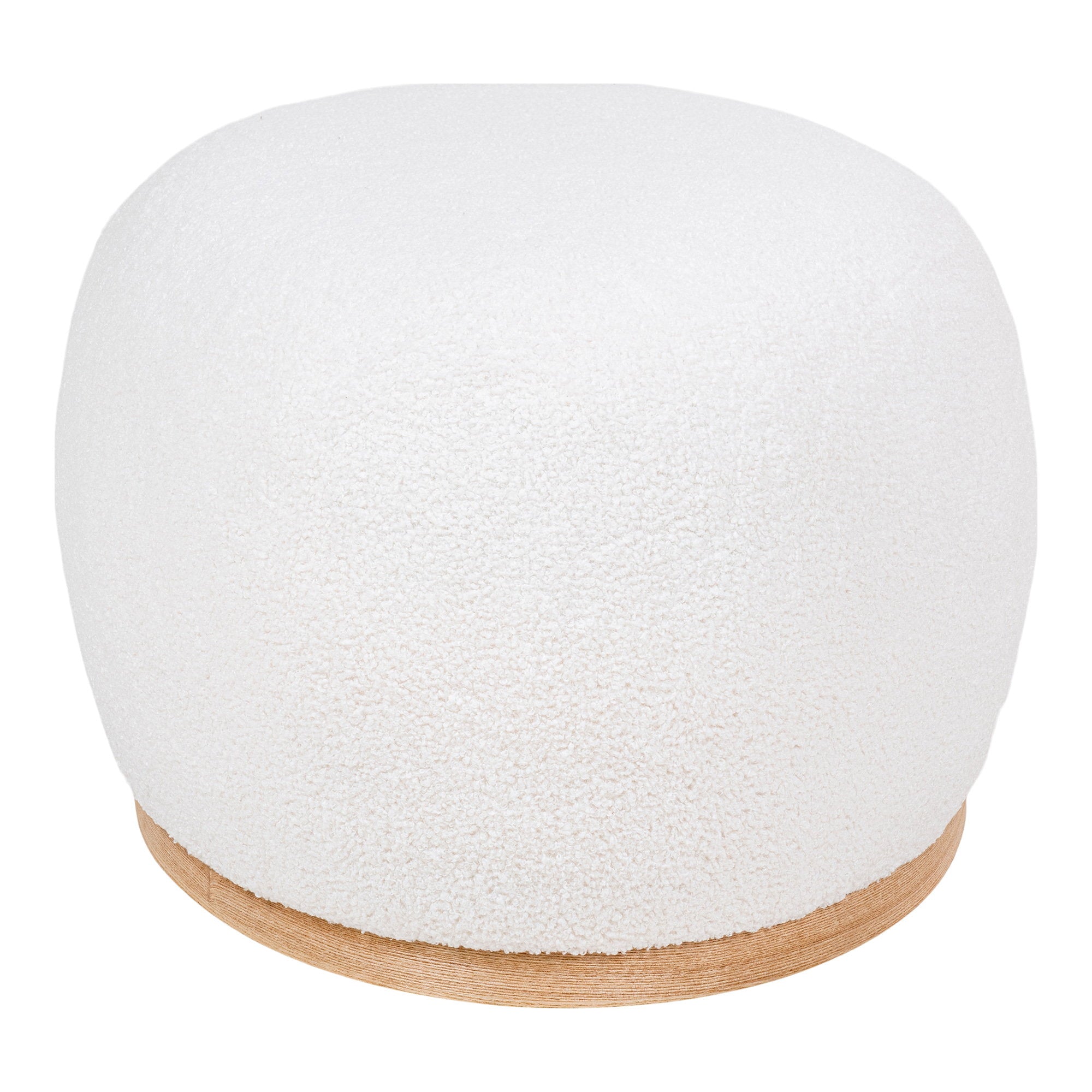 Manhattan Poef - Teddy, wit 54,5x88,5x36 cm, HN1235