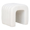Colma Poef - Teddy, wit 42x41x36 cm, HN1234