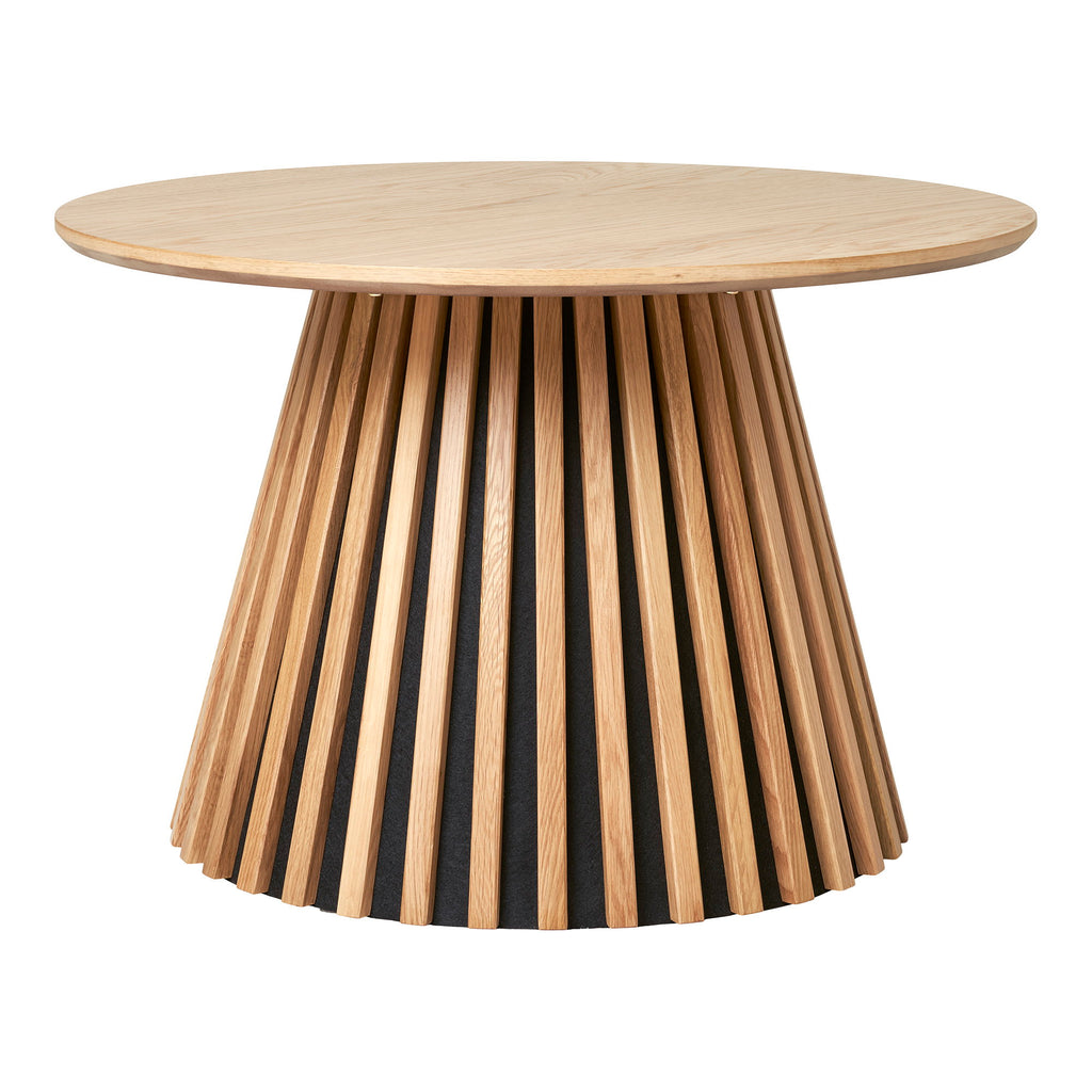 Osaka Salontafel - Eikenfineer, naturel Ø70x45 cm