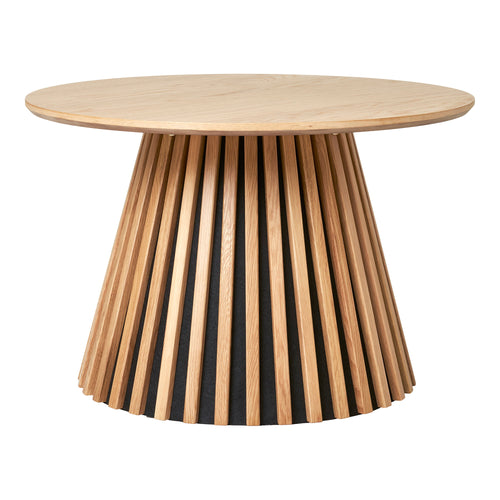 Osaka Salontafel - Eikenfineer, naturel Ø70x45 cm - Noël Home