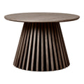 Osaka Salontafel - Eikenfineer, gerookt Ø70x45 cm