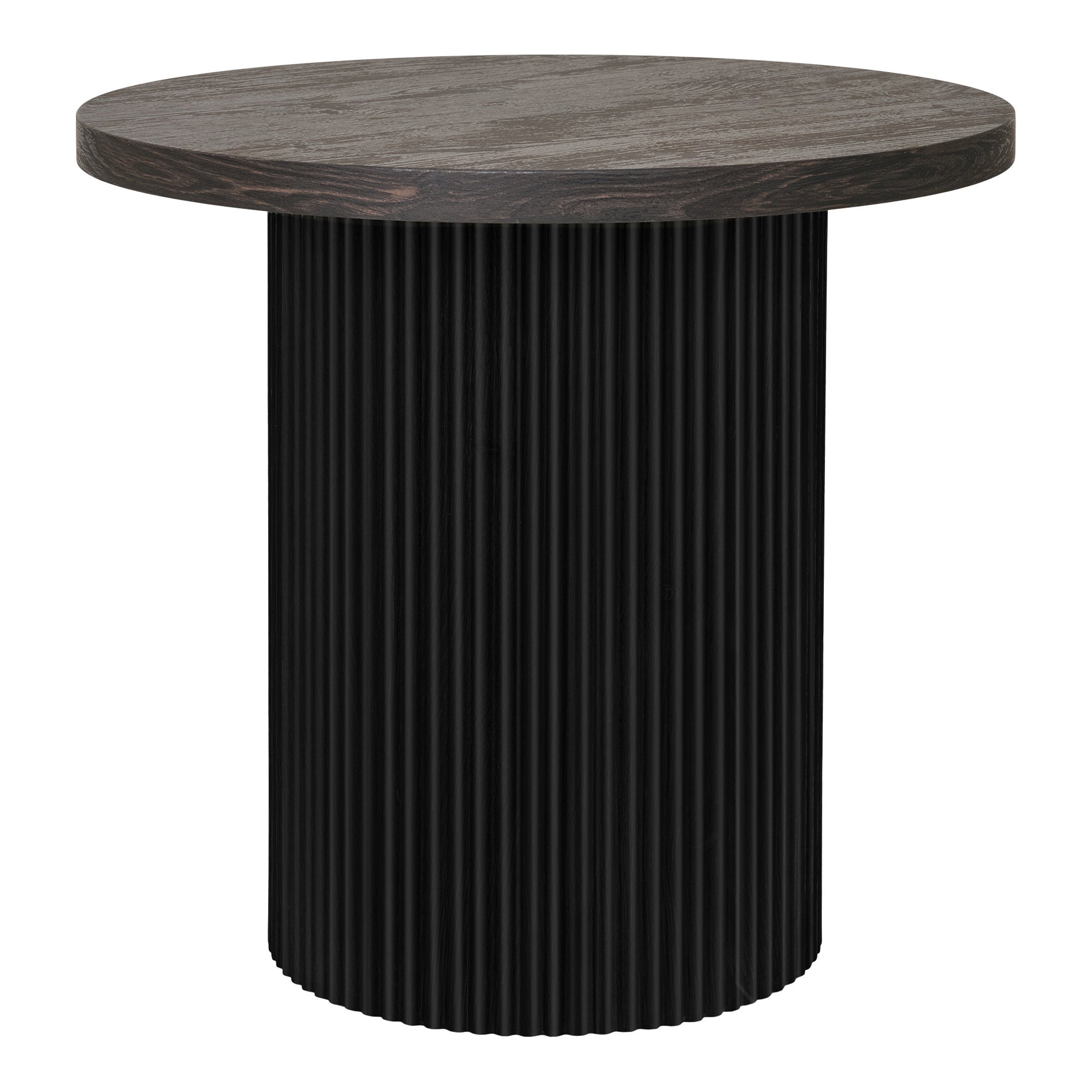 Boavista Bijzettafel - Bijzettafel, donkerbruin Ø48x45 cm