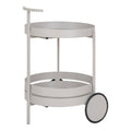 Beja Bartrolley - Staal, grijs, 2 planken 40x42x61 cm