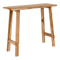 Girona Wandtafel - Wandtafel, teak, naturel 90x30x80 cm