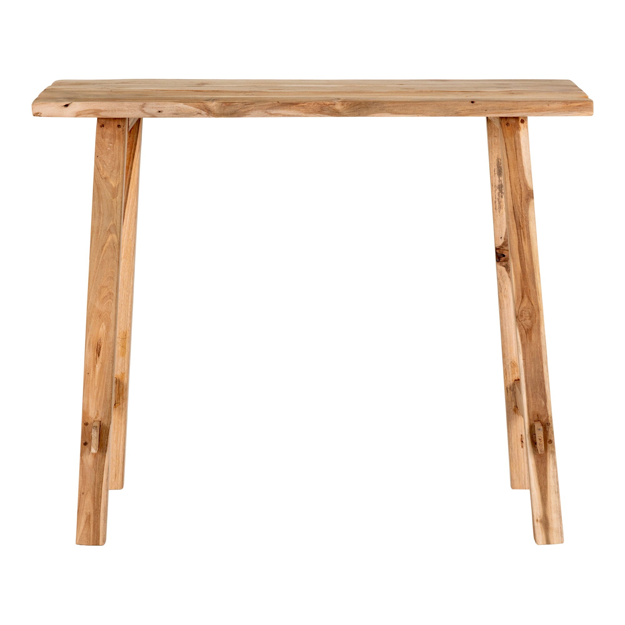 Girona Wandtafel - Wandtafel, teak, naturel 90x30x80 cm