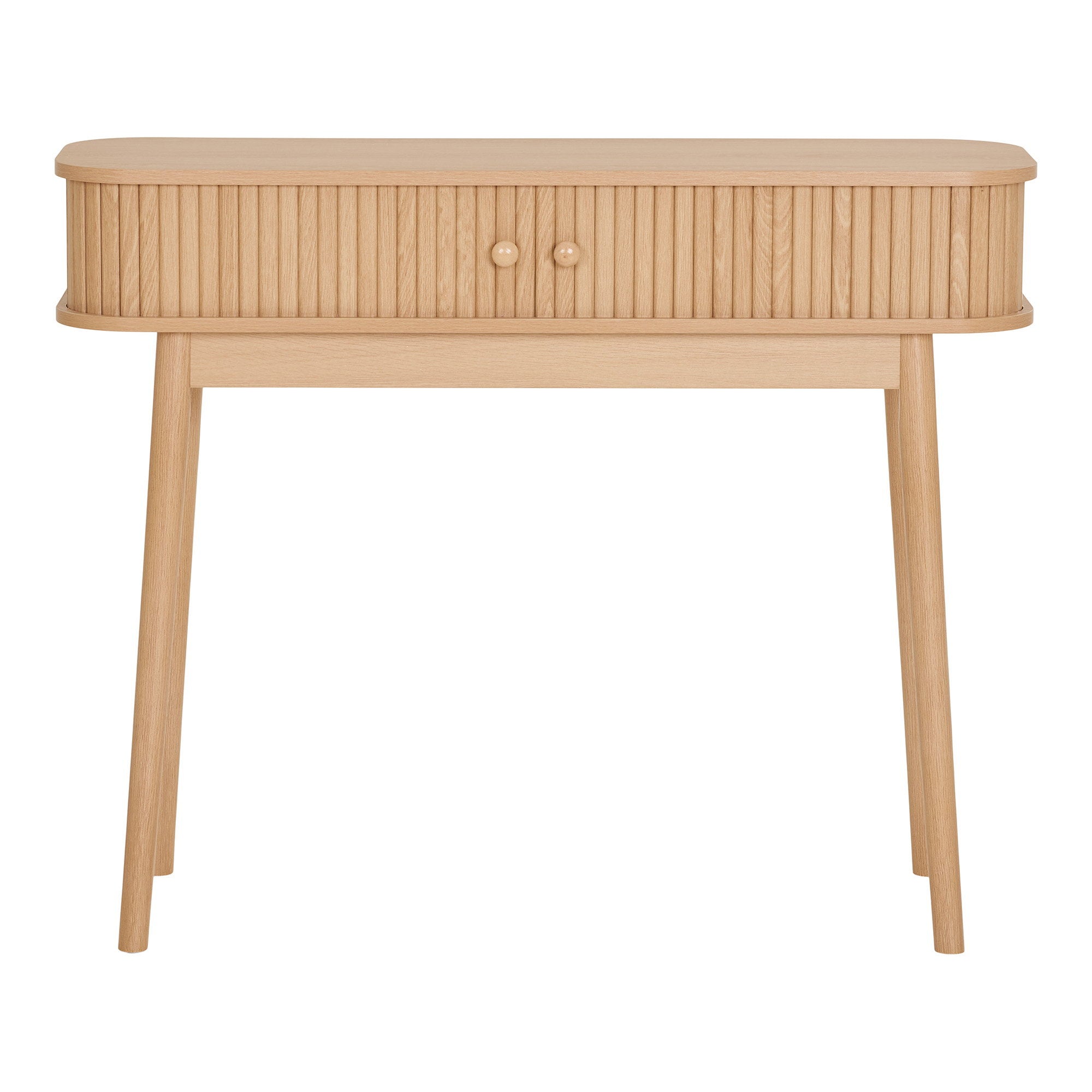Nikko Wandtafel - Wandtafel met 2 deuren, naturel 100x30x80 cm