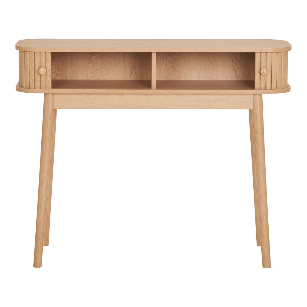 Nikko Wandtafel - Wandtafel met 2 deuren, naturel 100x30x80 cm