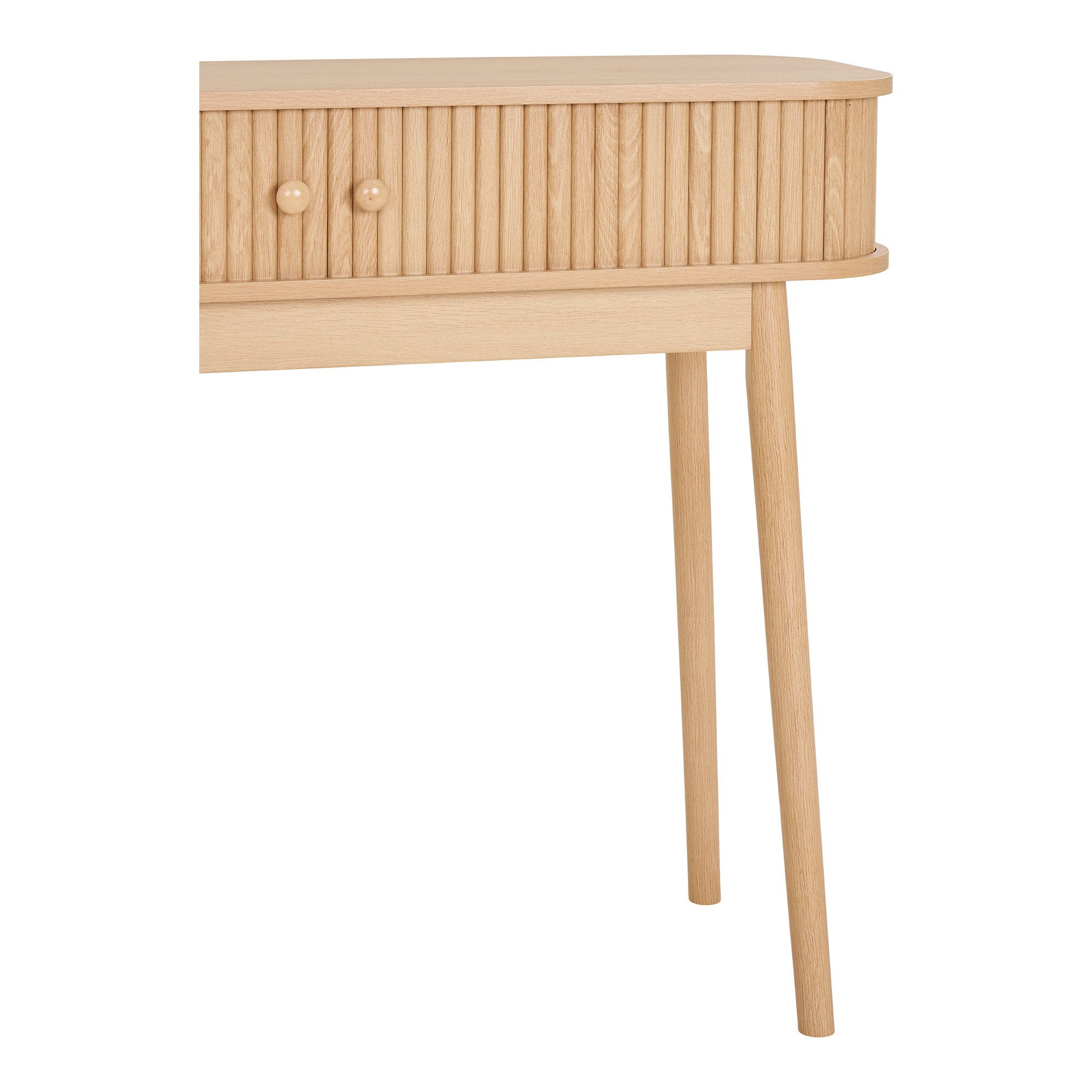 Nikko Wandtafel - Wandtafel met 2 deuren, naturel 100x30x80 cm