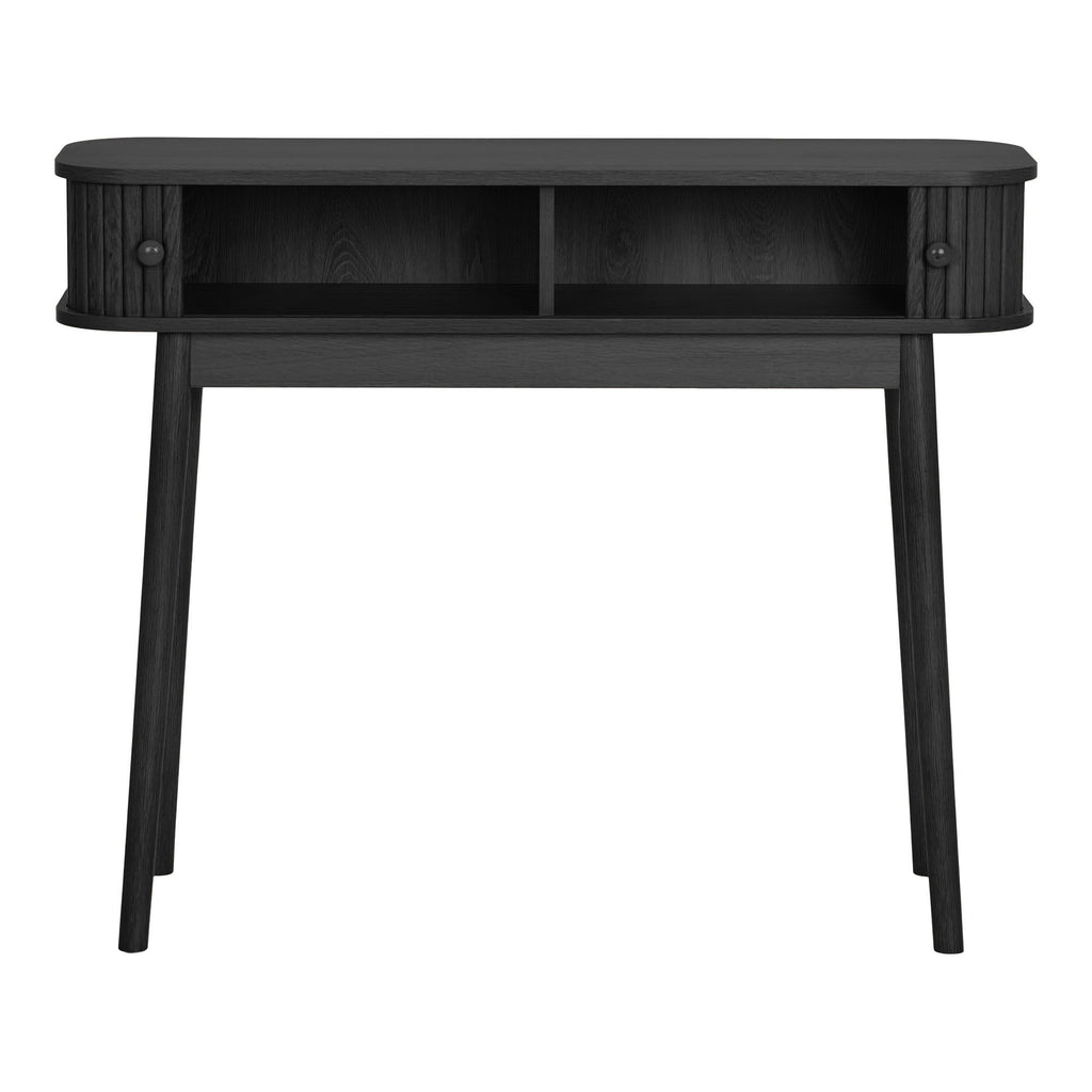 Nikko Wandtafel - Wandtafel, 2 deuren, zwart 100x30x80 cm