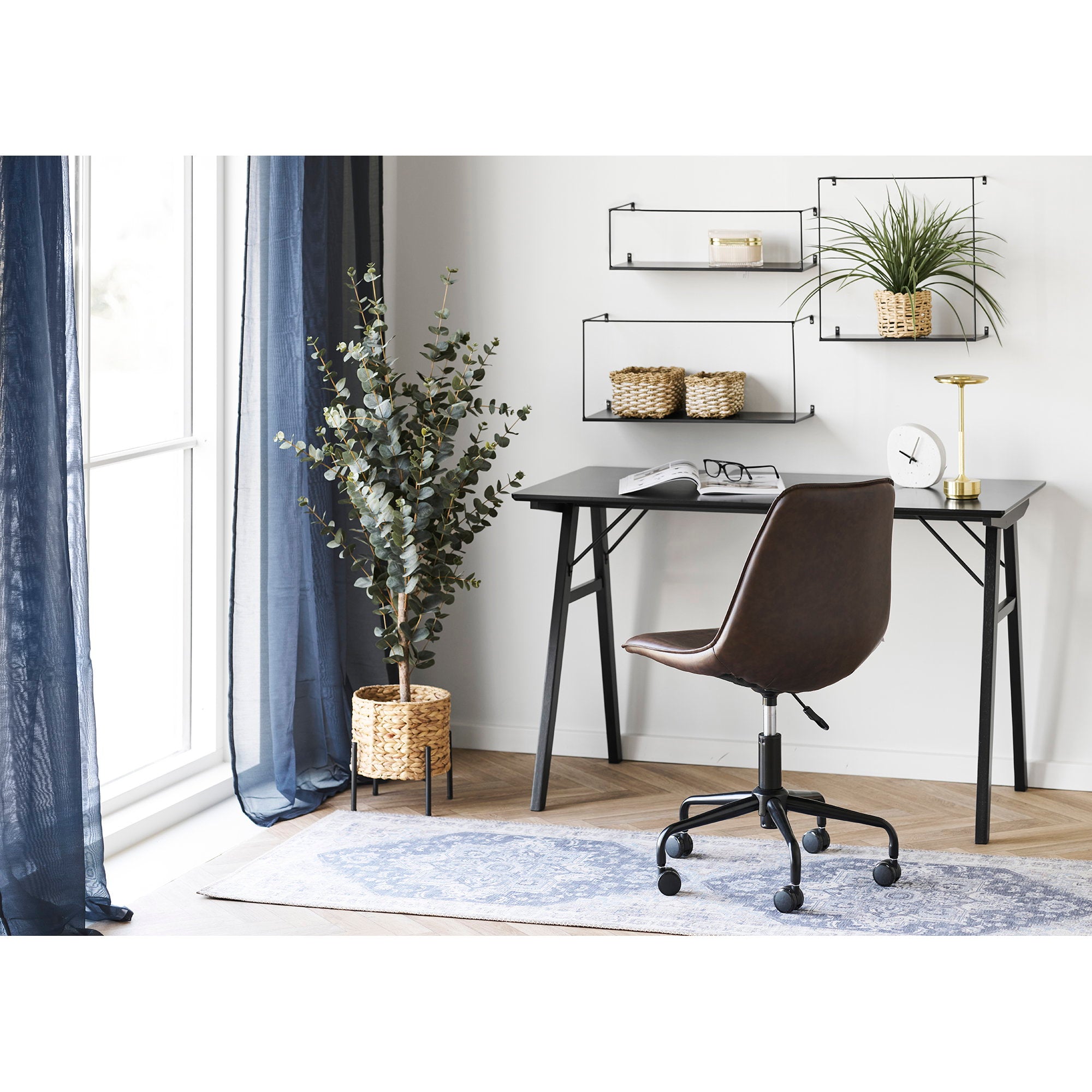 Vojens Bureau - Bureau, zwart 120x60x75 cm