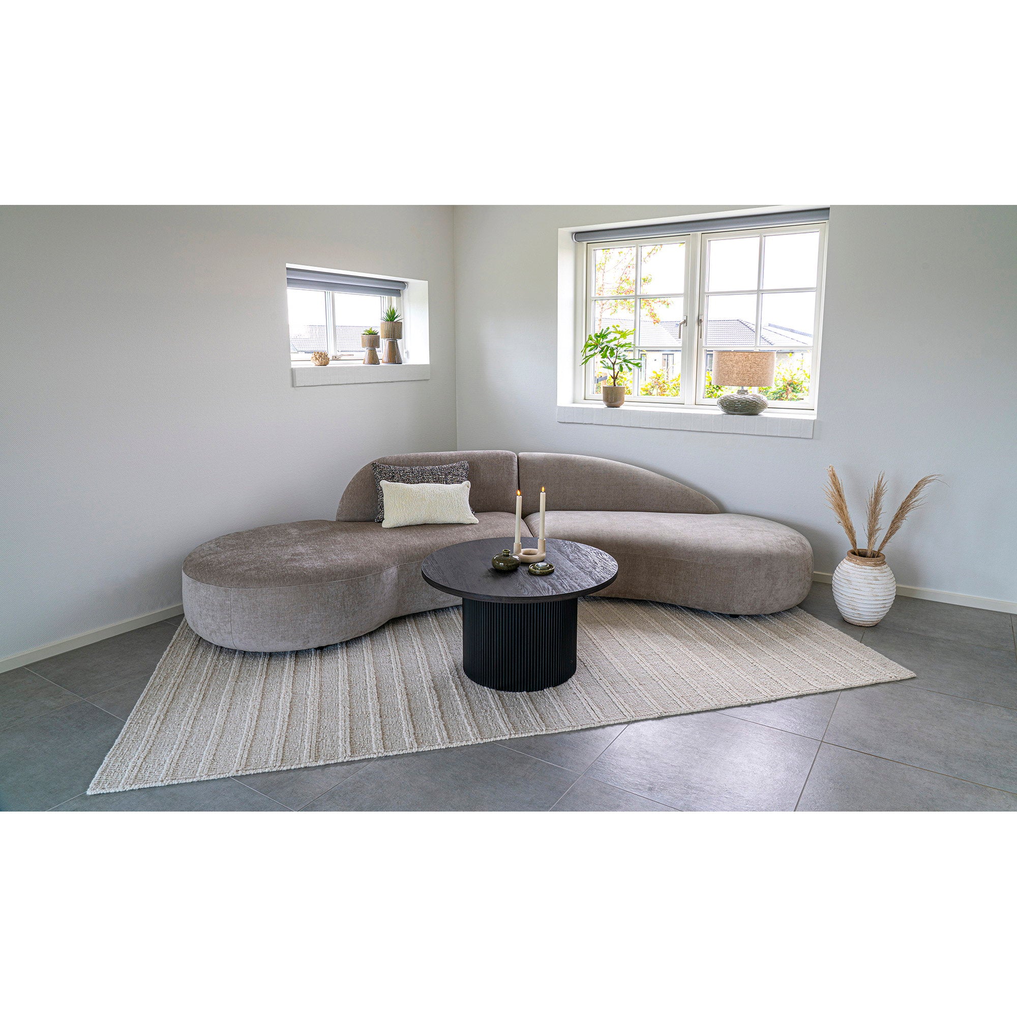 Boavista Salontafel - Donkerbruin Ø80x45 cm