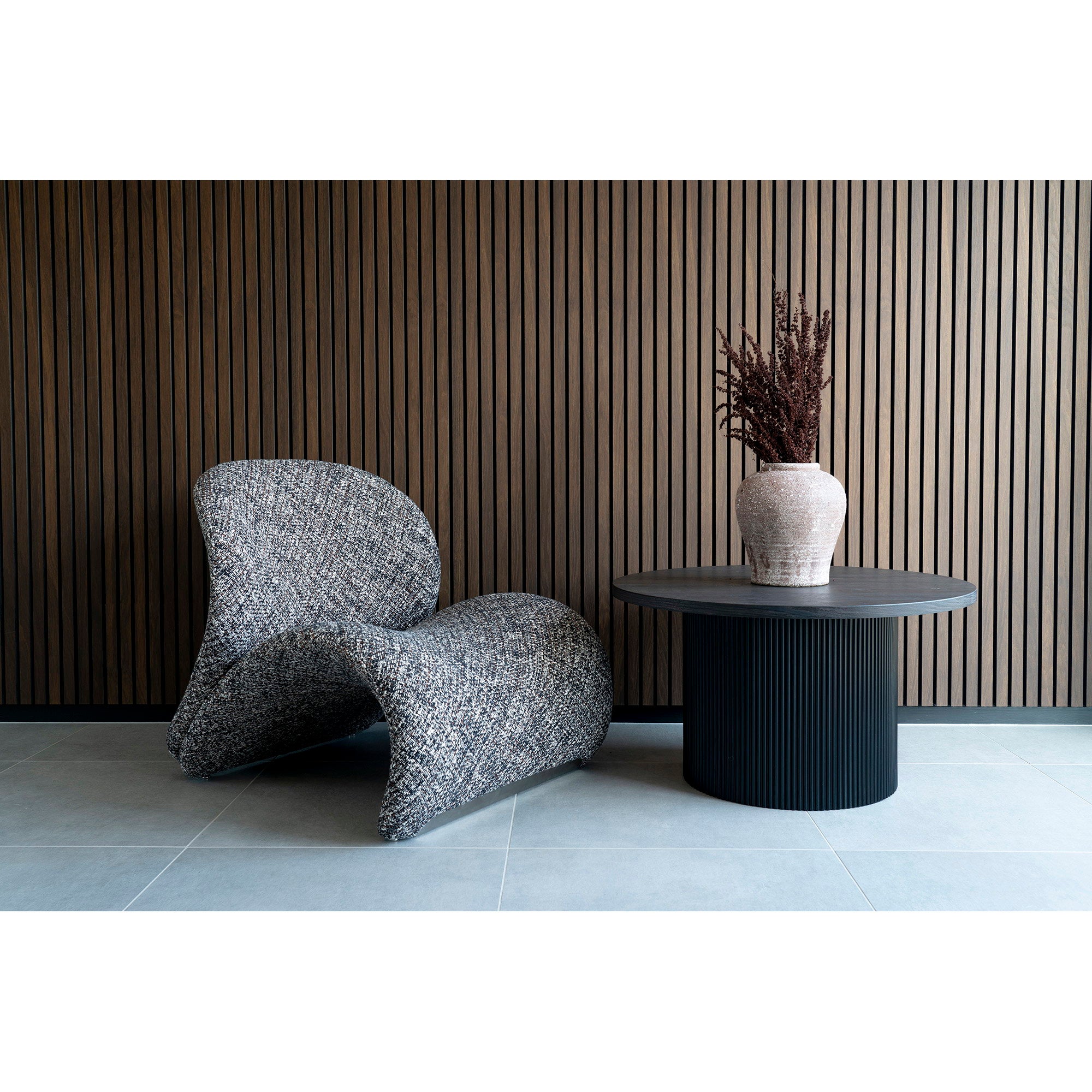 Boavista Salontafel - Donkerbruin Ø80x45 cm