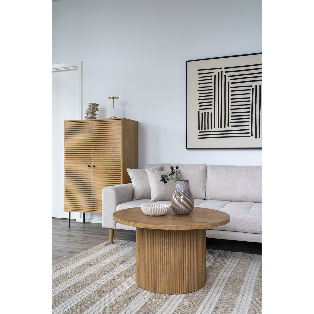 Boavista Salontafel - Naturel Ø80x45 cm