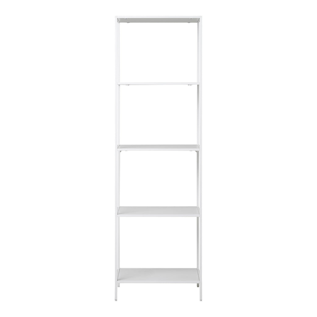 Vita Stellingkast - Met 5 planken, wit frame 51x35x170 cm