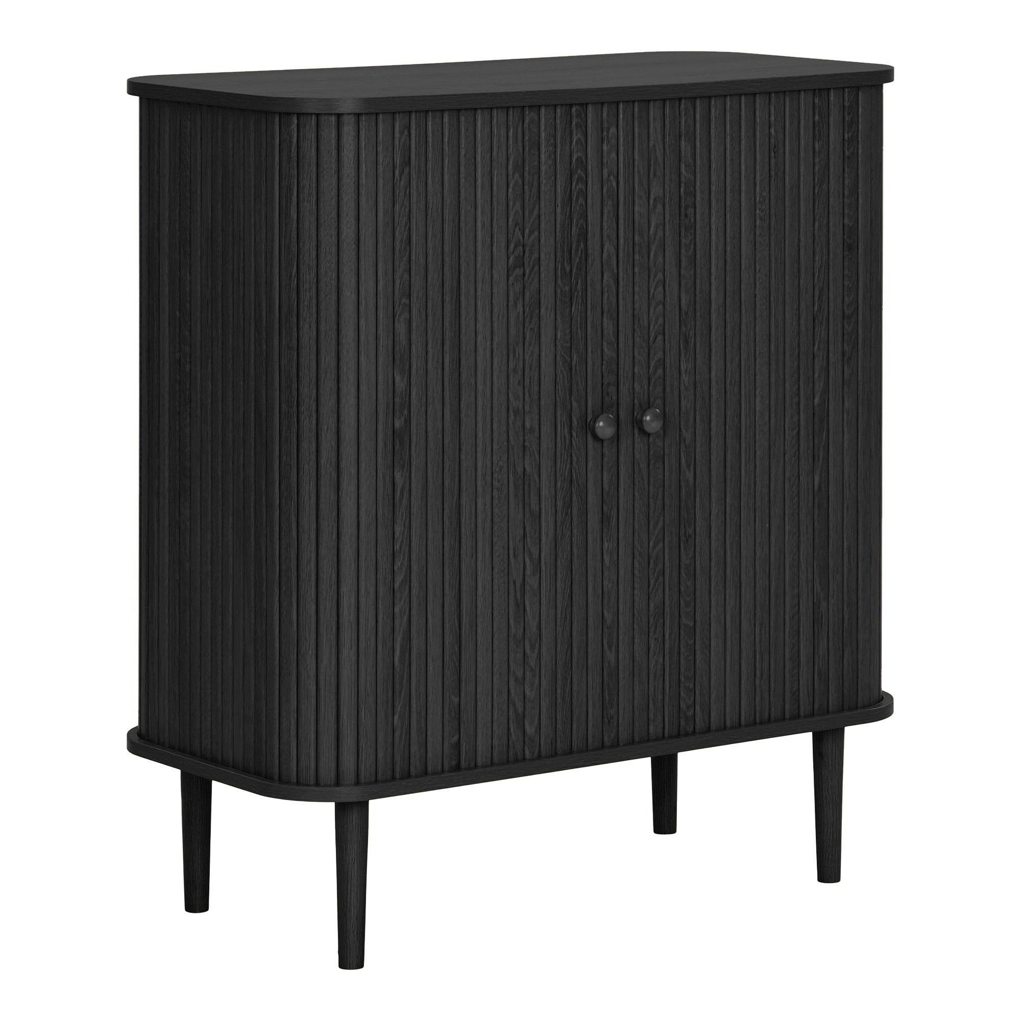 Nikko Dressoir - Dressoir, 2 deuren, zwart 80x40x87 cm