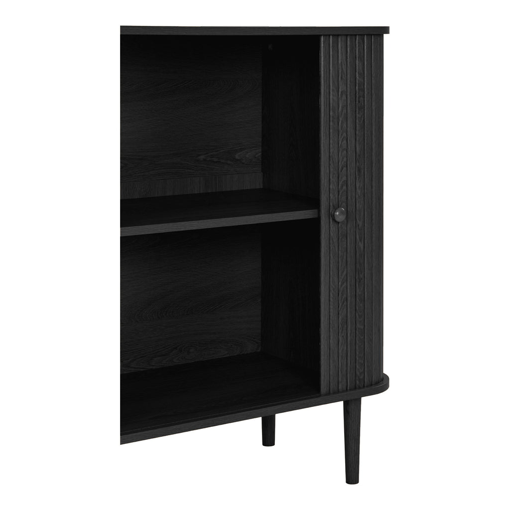 Nikko Dressoir - Dressoir, 2 deuren, zwart 80x40x87 cm