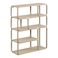 Lanciano Wandplank - Metaal, beige 48x18x64 cm