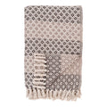 Alanya Plaid - Plaid, bruin/beige/wit 130x180 cm