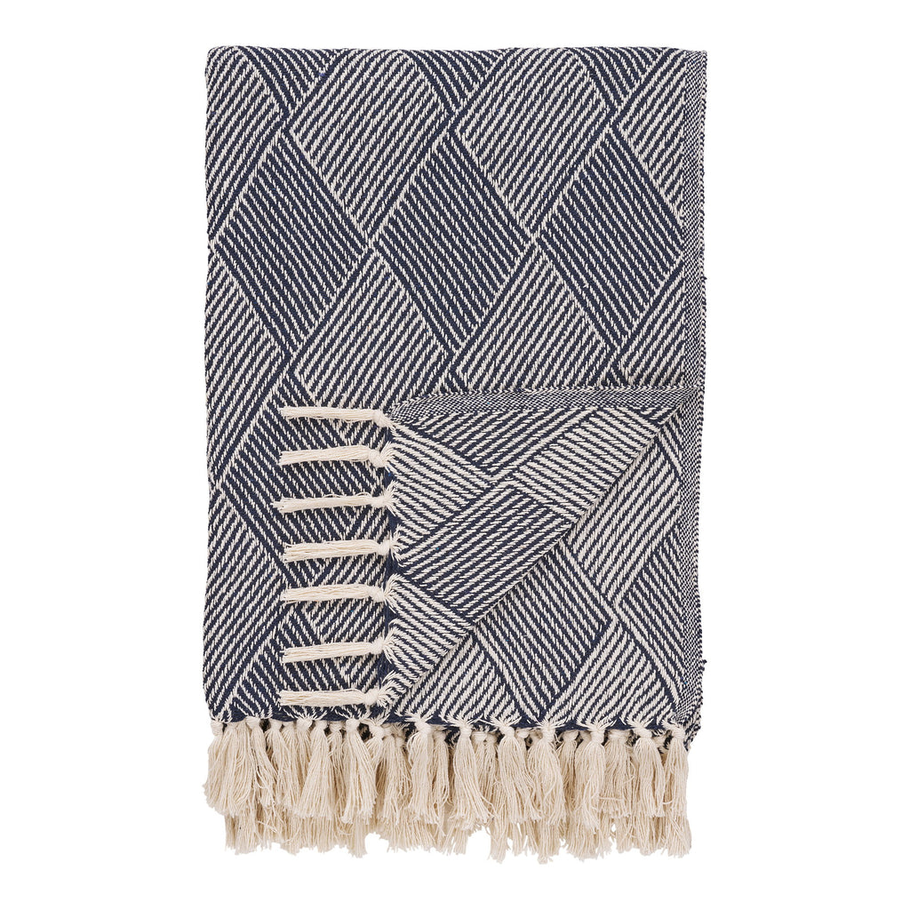 Izmir Plaid - Plaid, blauw 130x180 cm