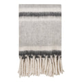 Carmel Plaid - Plaid, wolmix, grijs/wit 130x170 cm