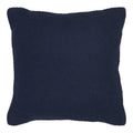Santos Sierkussen - Gerecycled katoen, donkerblauw 45x45 cm