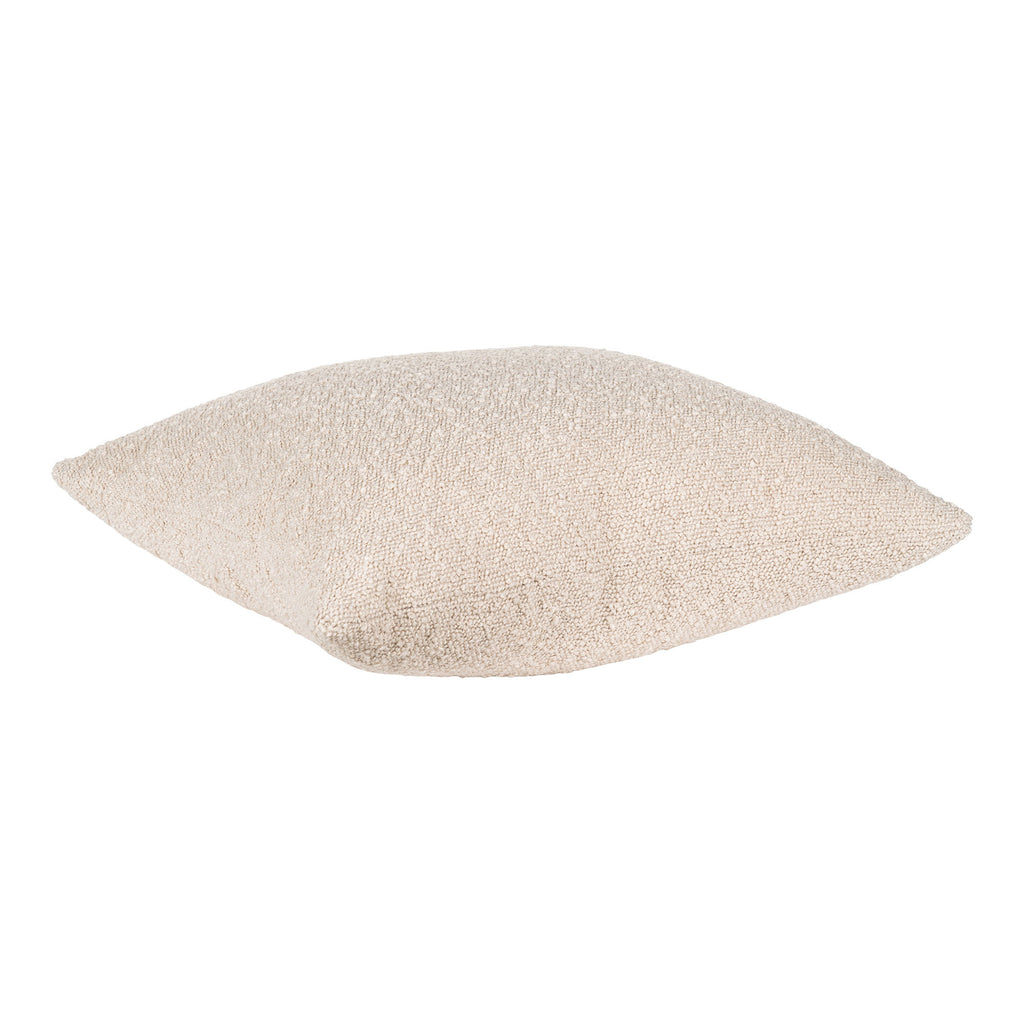 Savannah Sierkussen - Bouclé, beige 45x45 cm