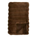Galena Plaid - Plaid, imitatiebont, bruin 130x180 cm