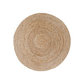 Bombay Vloerkleed - Gevlochten jute, naturel Ø90 cm