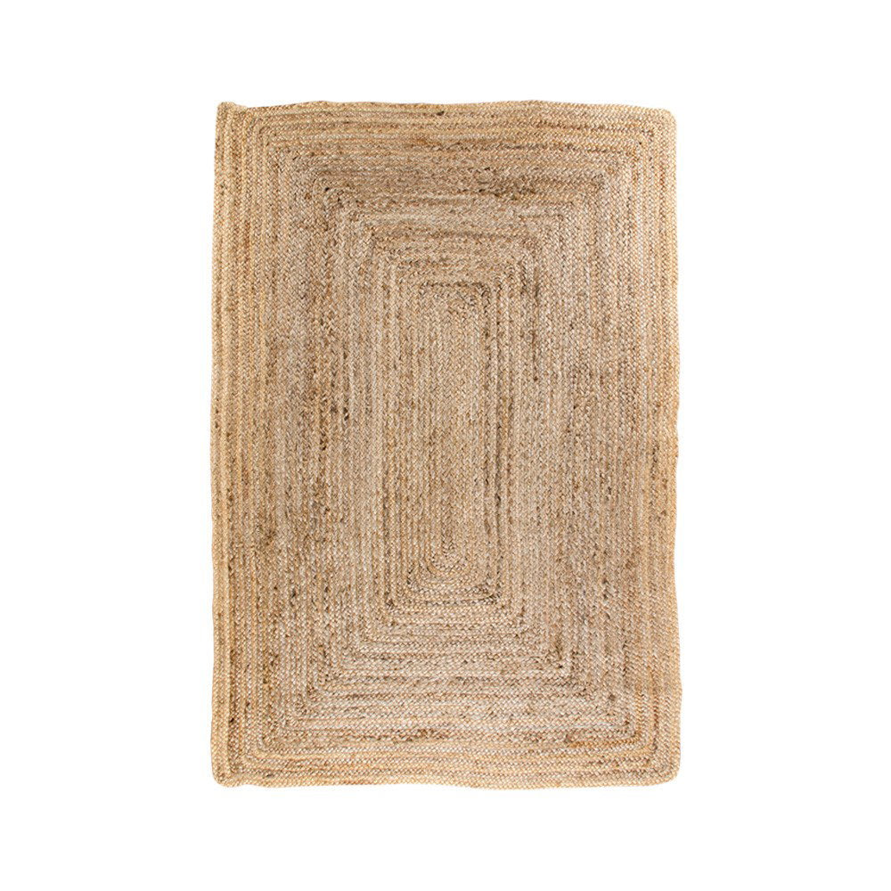 Bombay Vloerkleed - Gevlochten jute, naturel 60x90 cm