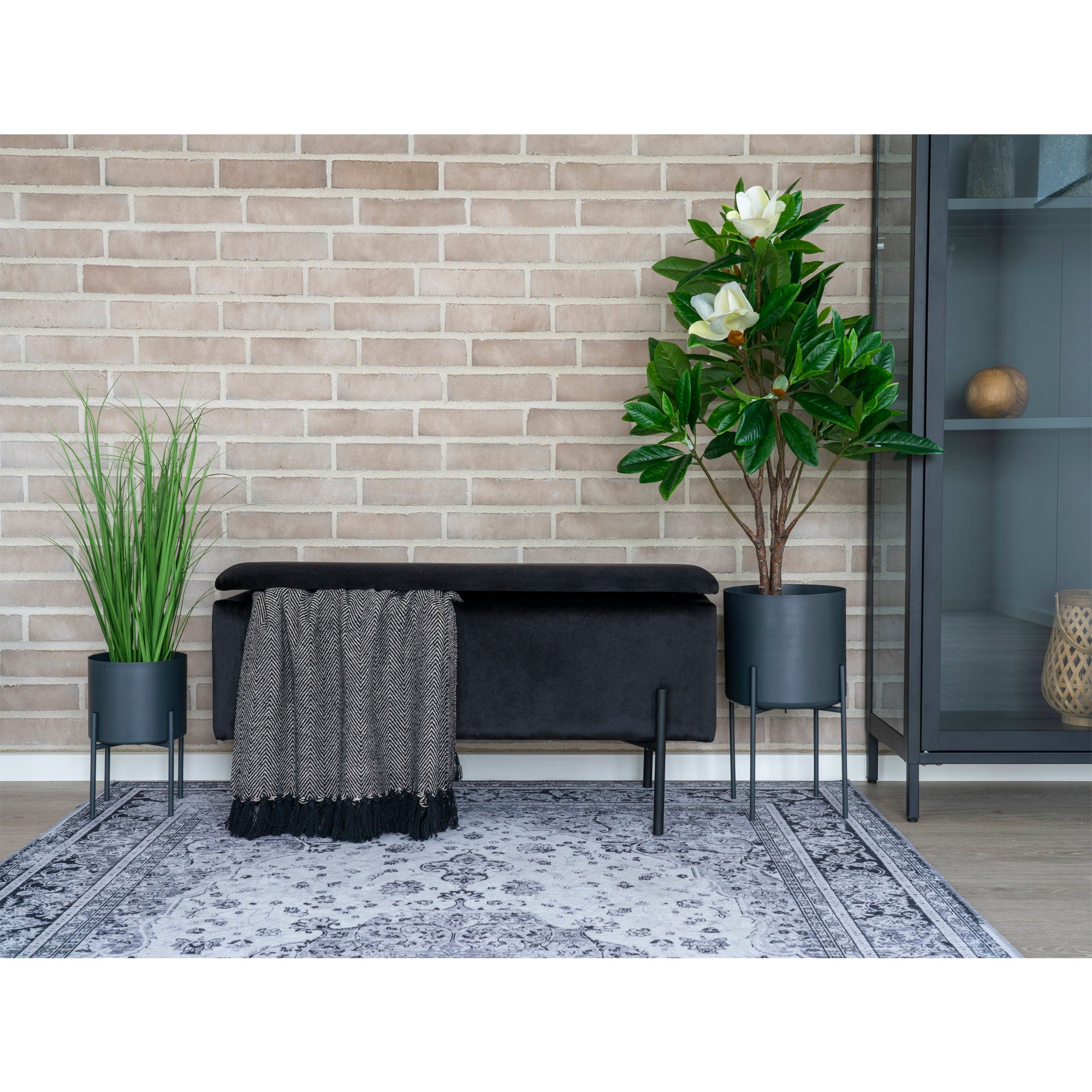 Havana Vloerkleed - Zwart/wit 160x230 cm