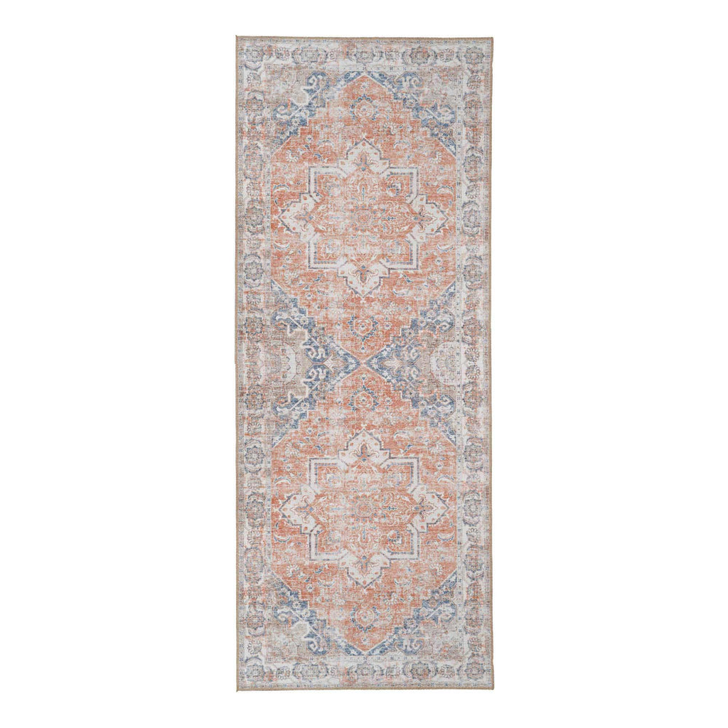 Havana Loper - Oranje/blauw 80x200 cm