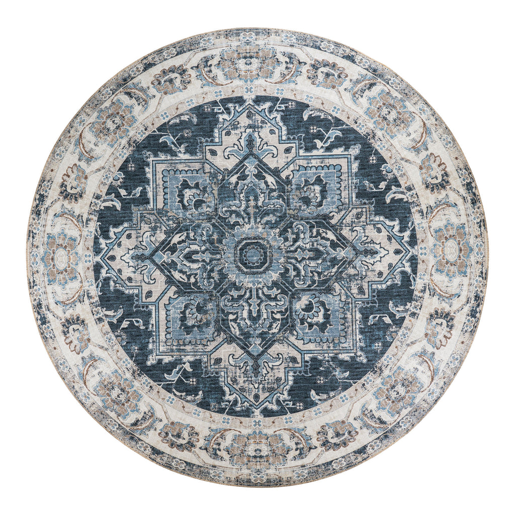 Havana Vloerkleed - Blauw Ø200 cm