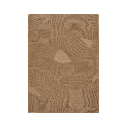 Pune Vloerkleed - Handgetuft, bruin 160x230 cm - Noël Home