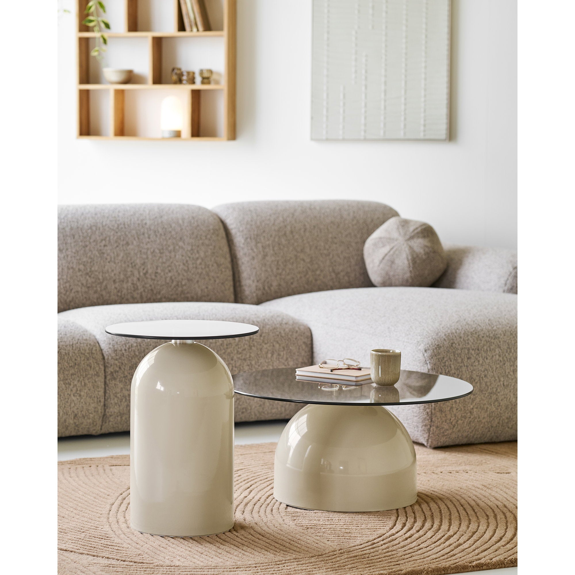 Pune Vloerkleed - Handgetuft, bruin 160x230 cm