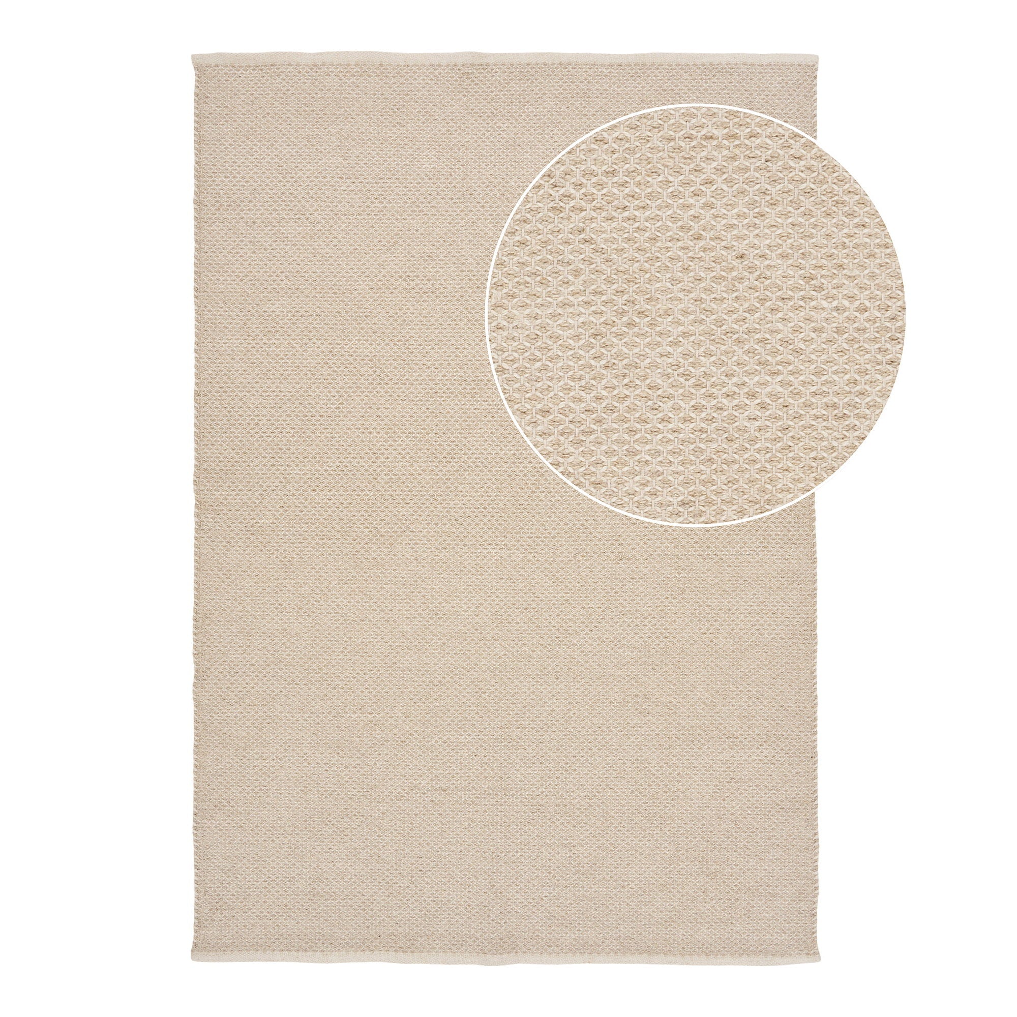 Gaya Vloerkleed - Vloerkleed, handgeweven, beige, 200x300 cm