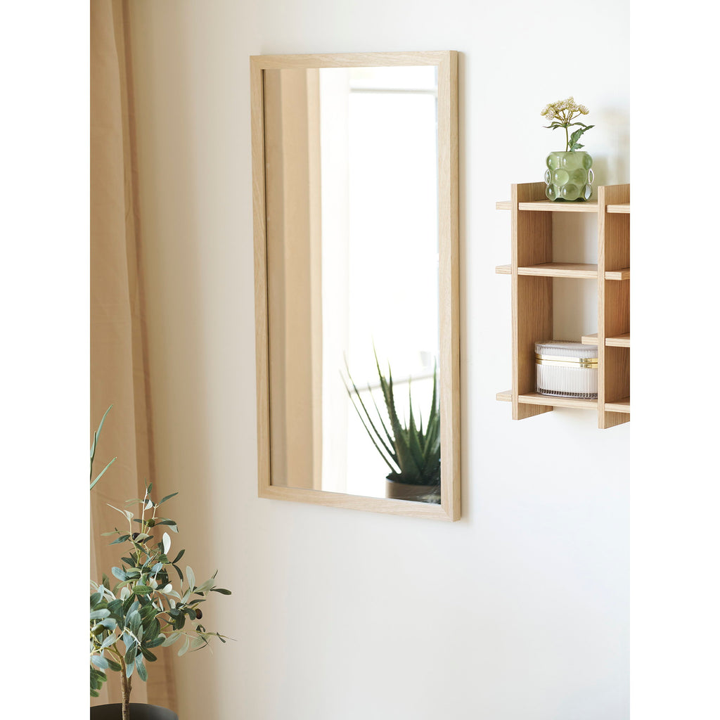 Scottsdale Wandspiegel - Houten frame, naturel 45x75 cm