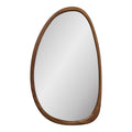 Luxon Spiegel - Organische vorm, houtlook 38,5x64,5 cm