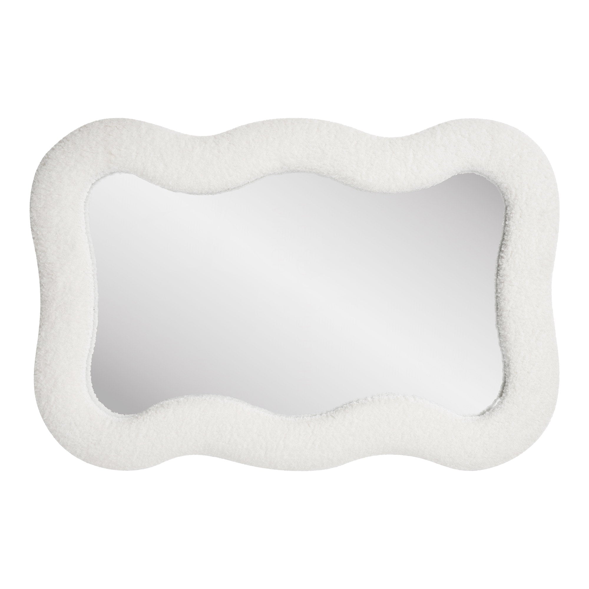 Bosaro Spiegel - Teddy, wit 80x54 cm