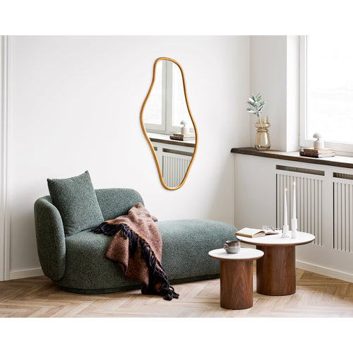 Brandsby Spiegel - Grenenhout, naturel 60x120 cm