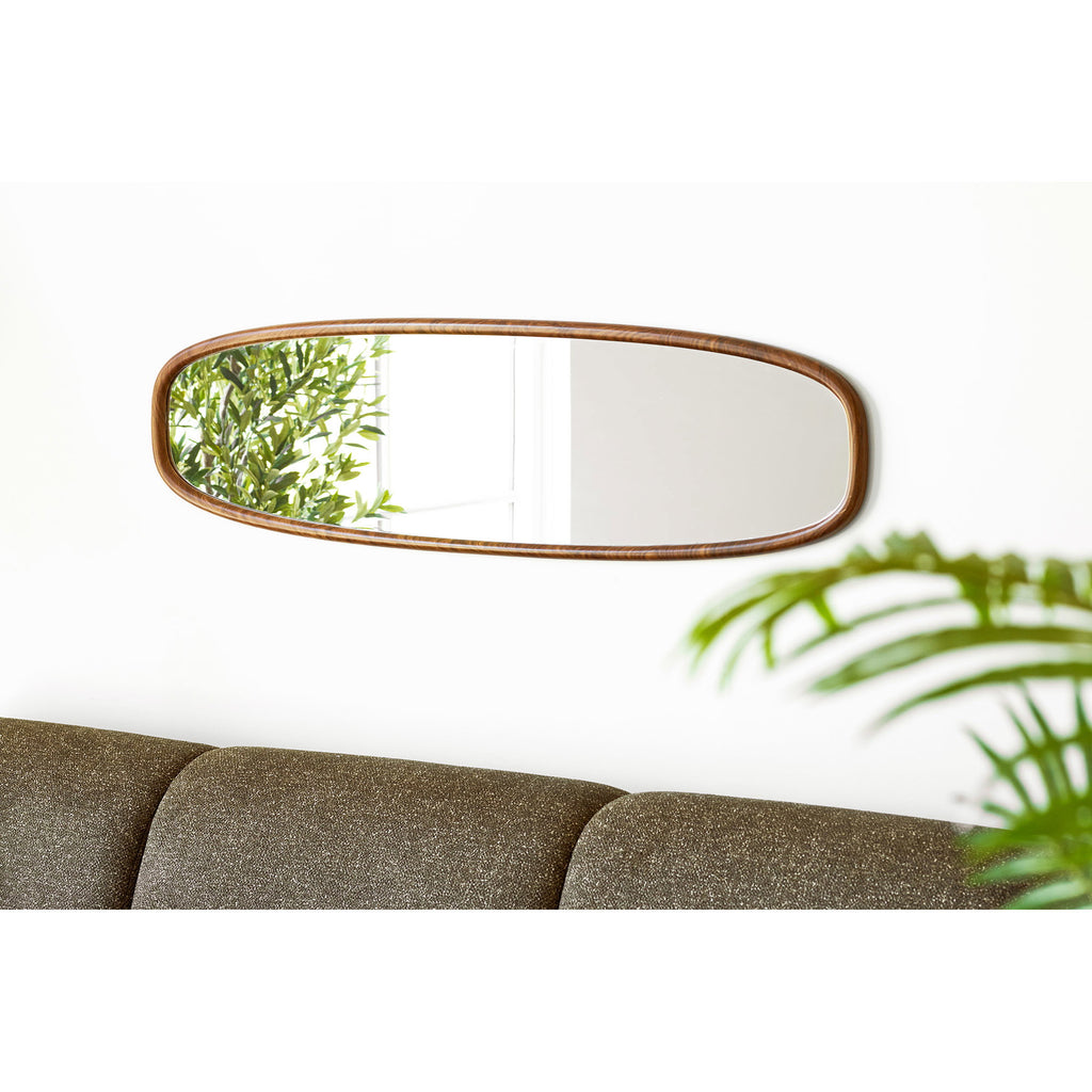 Luxon Spiegel - Spiegel, houtlook, 40x150 cm