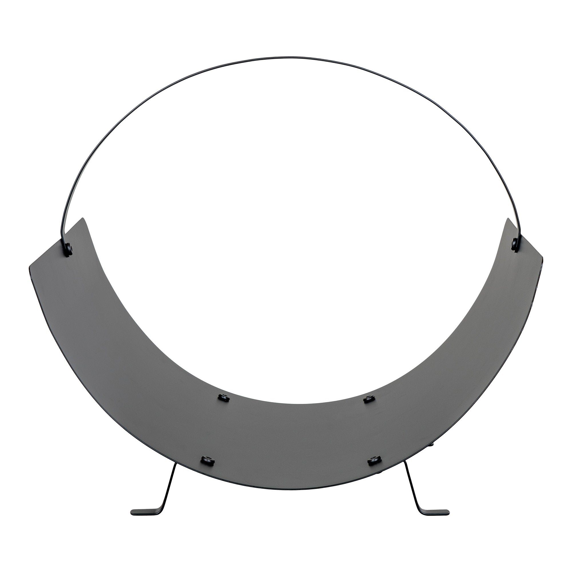 Tires Haardhoutrek - Staal, zwart 40x35x33,5 cm