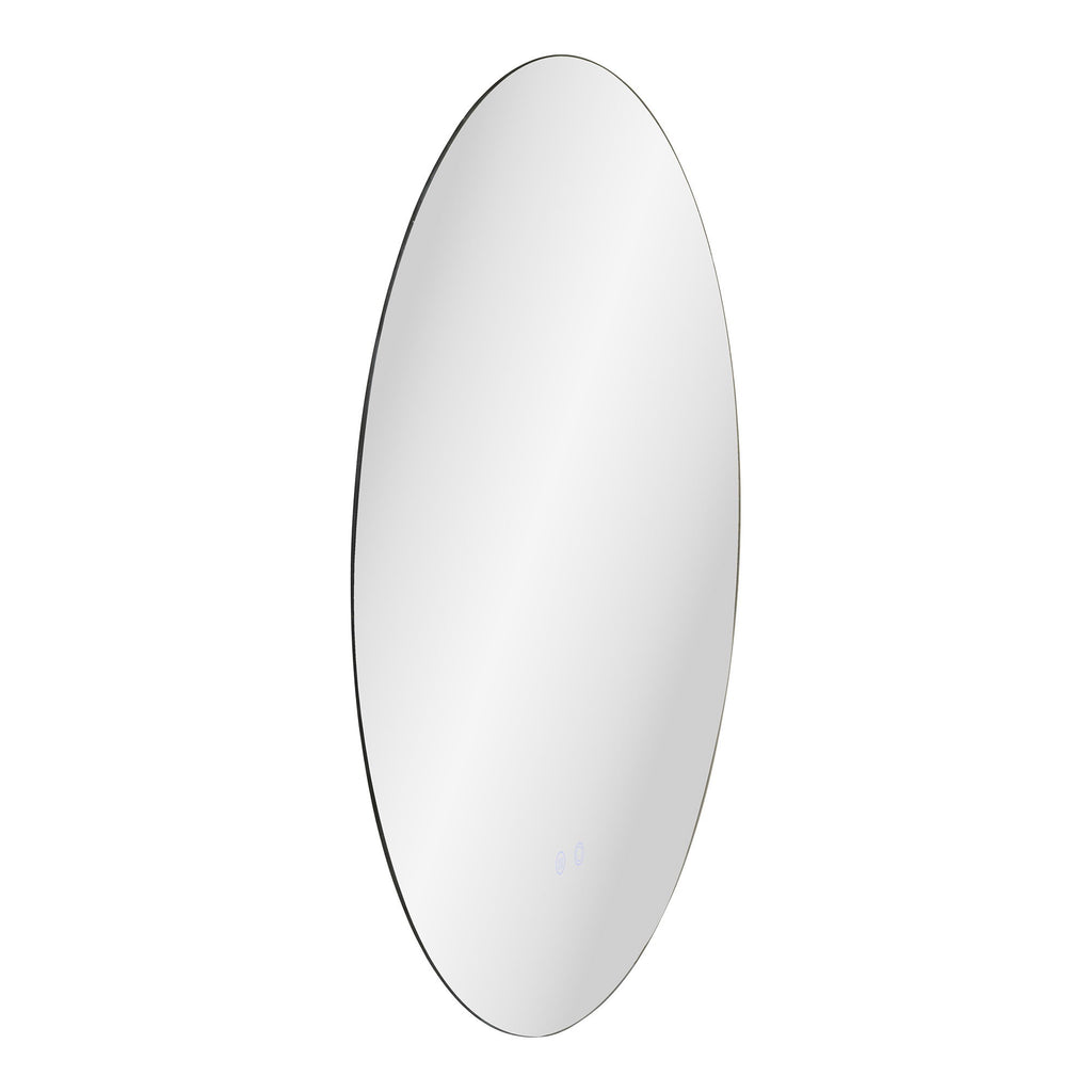 Kiama Spiegel - Spiegel met LED, anti-condens en 3 lichtstanden, ø80 cm